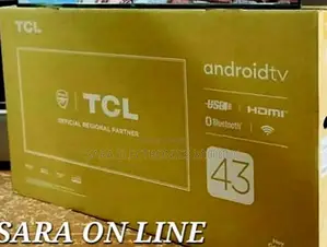 ◇Tcl 43" Uhd Android Tv ♡5_year Warranty ◇Free Delivery◇