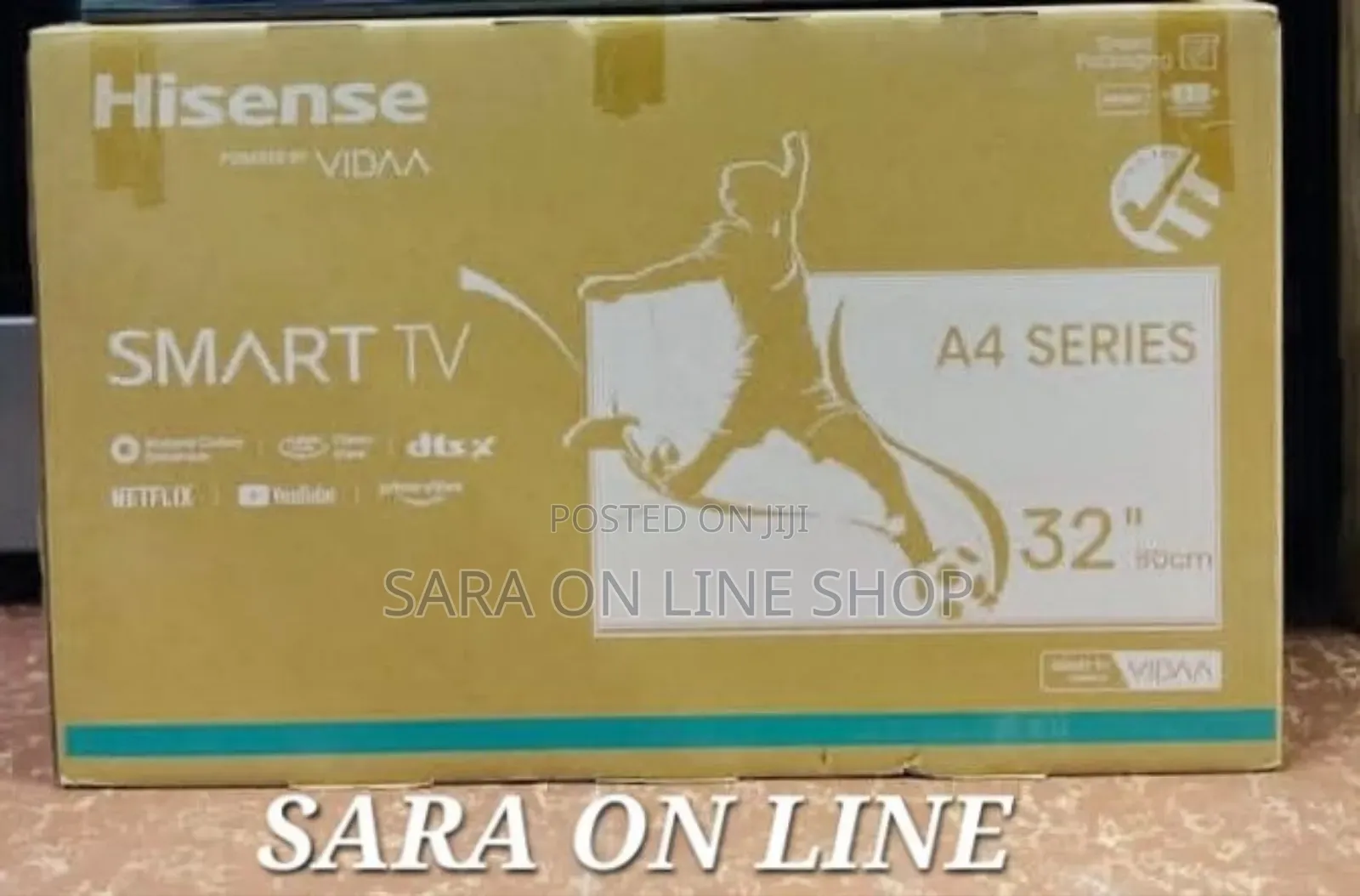 ^^Hisence 32" Smart Tv (New 2025 ) 5year Warranty ■■Free Delivery