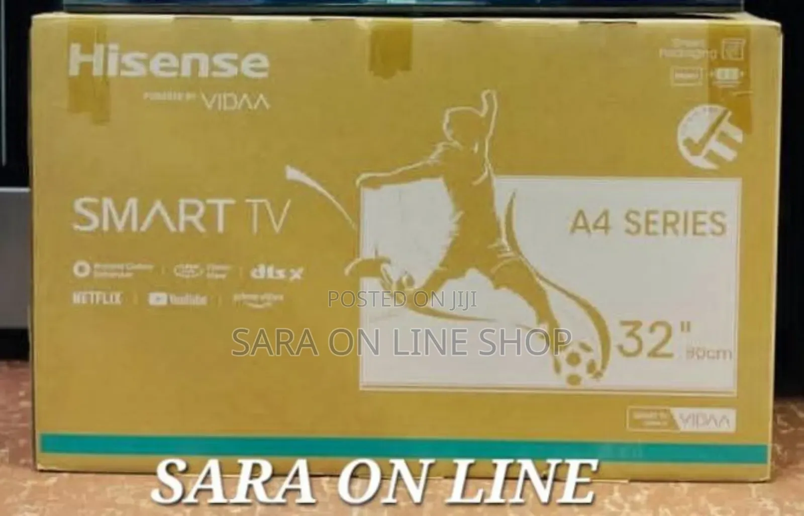 ^^Hisence 32" Smart Tv (New 2025 ) 5year Warranty ■■Free Delivery