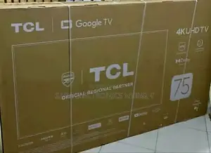 Tcl 75" Uhd Smart Tv ■●5year Warranty ■■Free Delivery