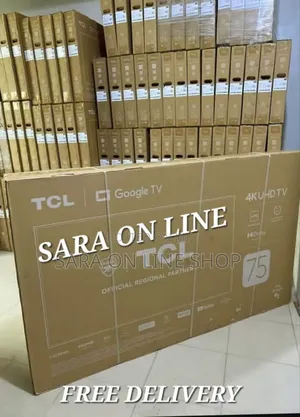 Tcl 75" Uhd Smart Tv ■●5year Warranty ■■Free Delivery