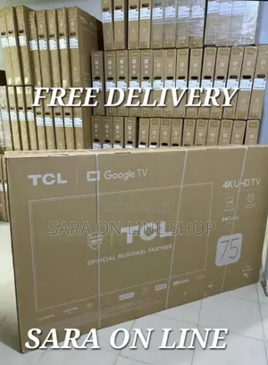 Tcl 75" Uhd Smart Tv ■●5year Warranty ■■Free Delivery