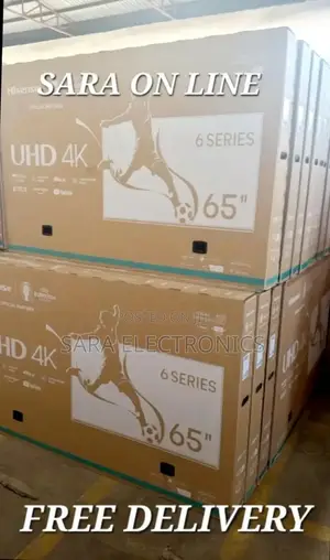**Hisence 65" Uhd Android Tv 5year Warranty ■ ■ Free Delivery