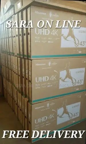 ♤♤Hisence 43" Uhd Smart Tv [Free Delivery]