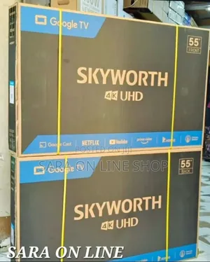 Photo - >>Sky Worth 55" Uhd Smart Tv ■New 2025 ■ 5year Warranty