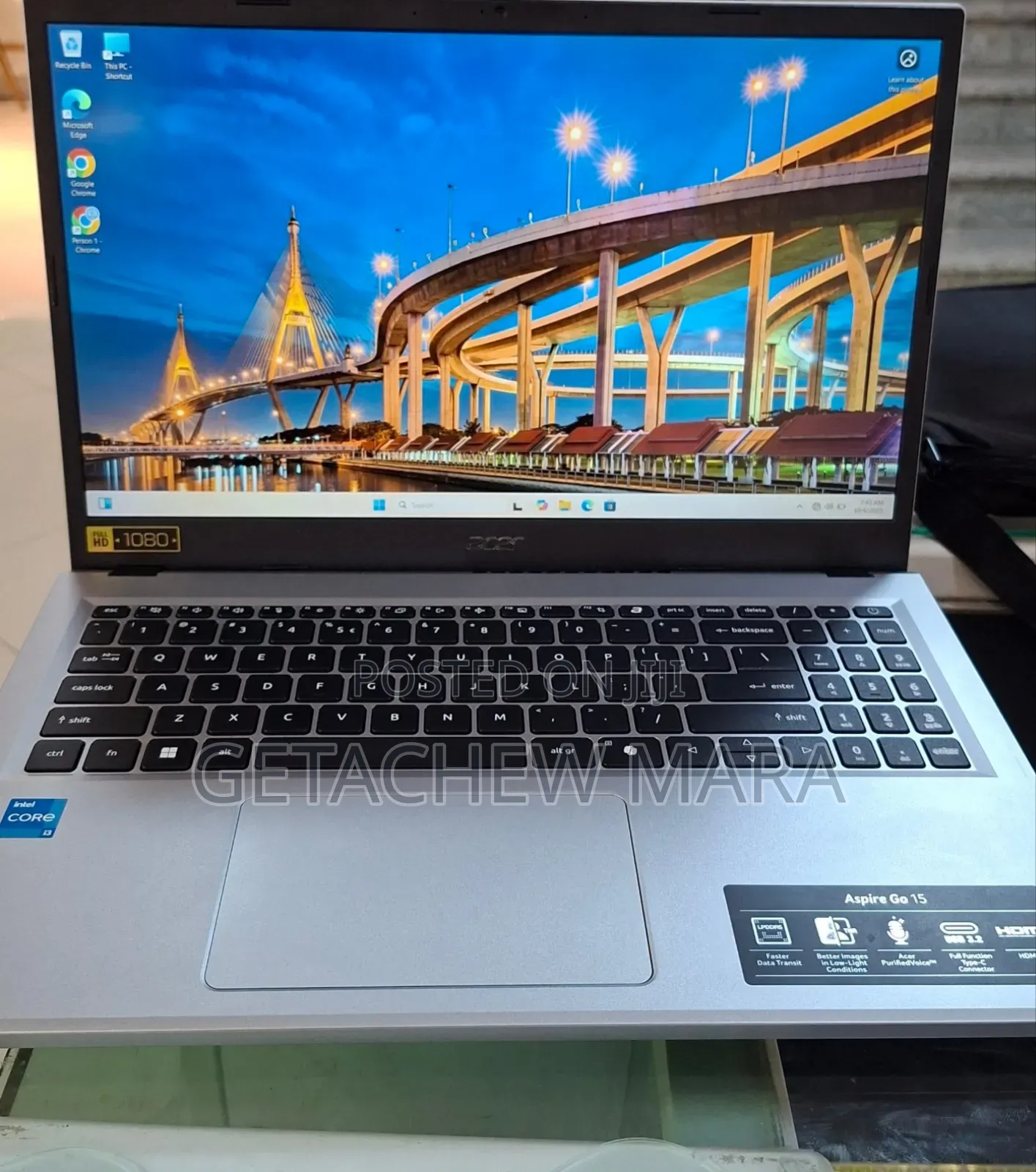 New Laptop Acer Aspire 5 8GB Intel Core I3 SSD 128GB