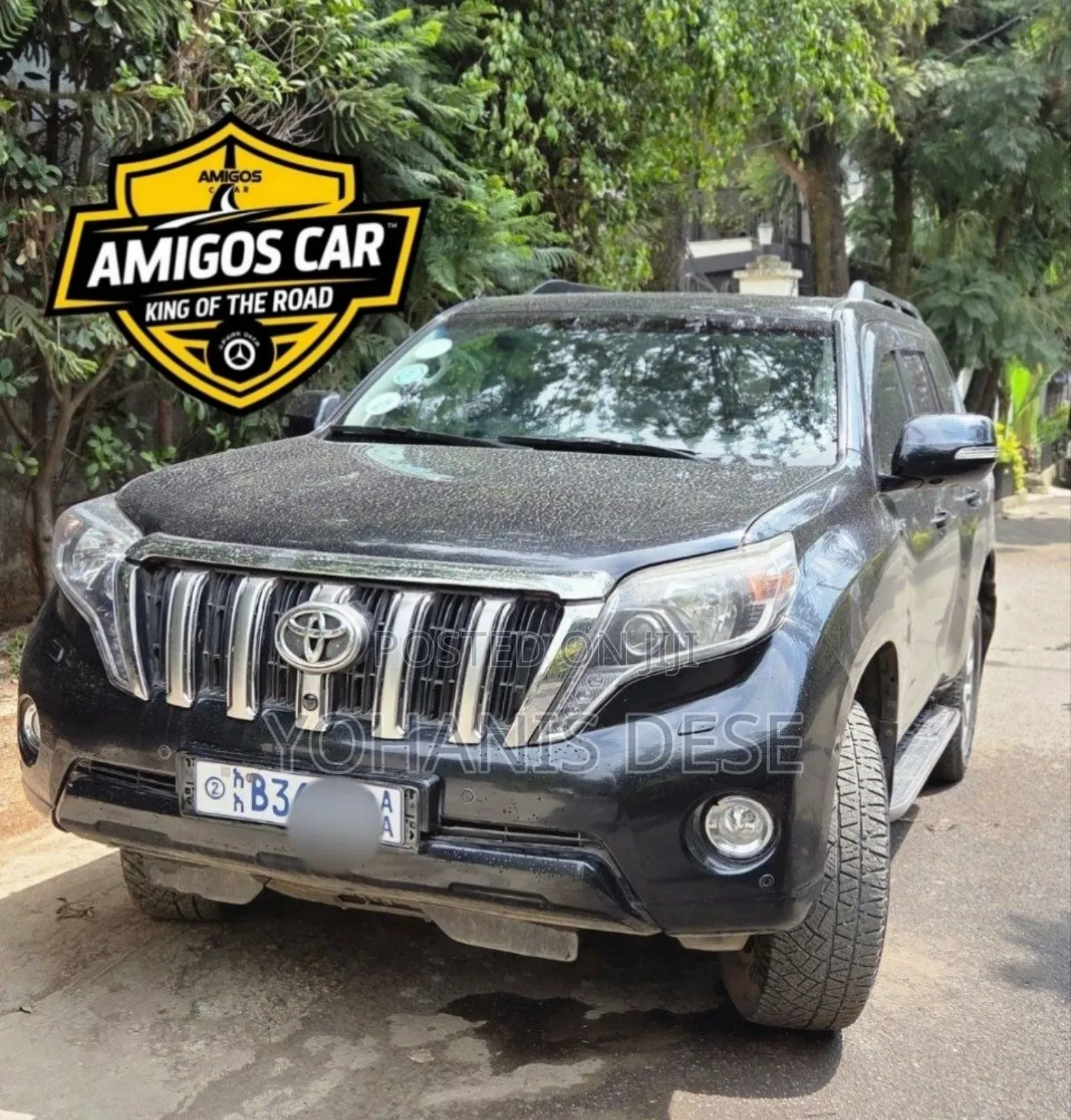 Toyota Land Cruiser Prado 2015 Black