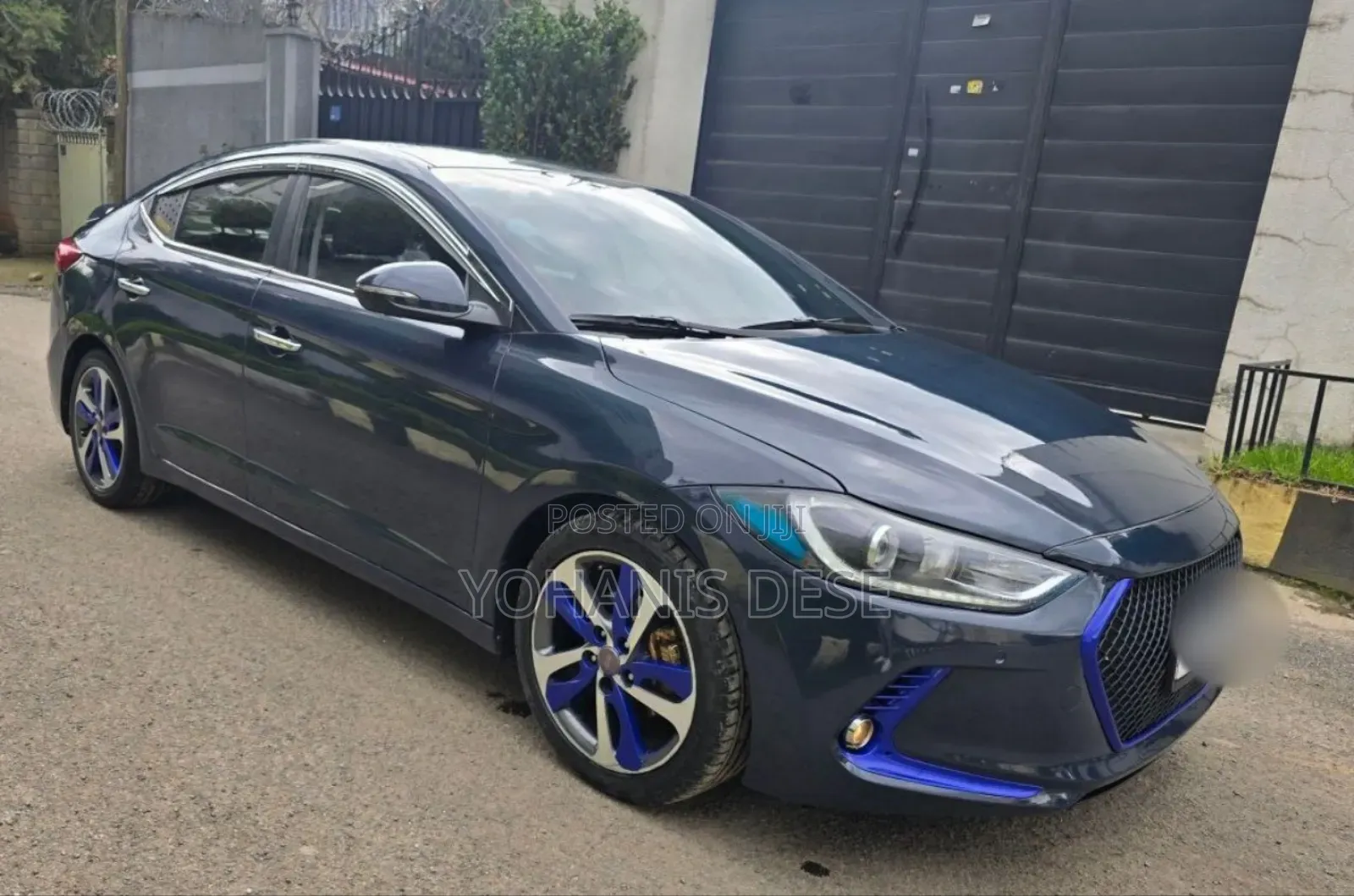 Hyundai Avante 2017 Blue