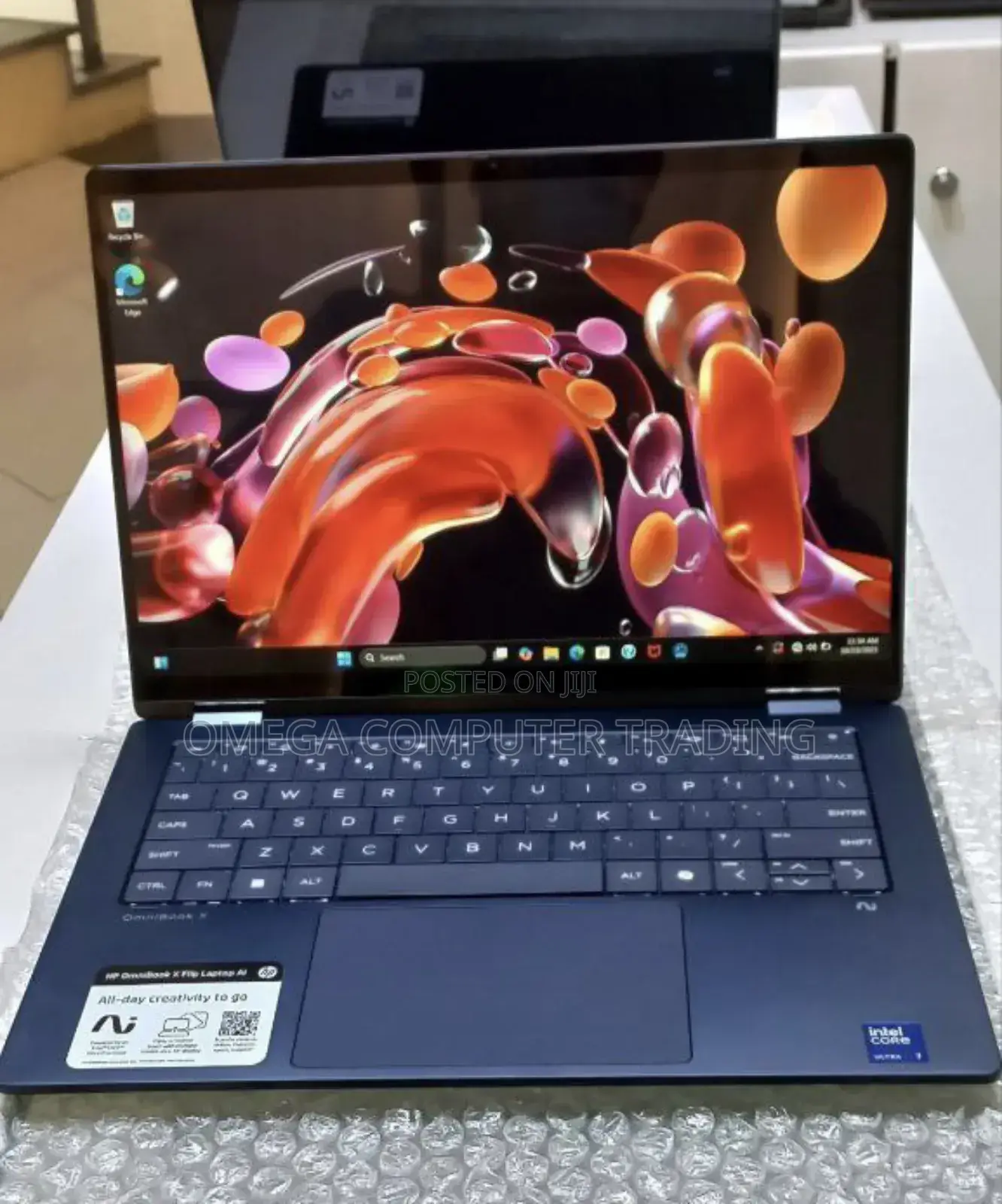 New Laptop HP OmniBook X Flip 14" 16GB Intel Core Ultra 7 SSD 1T