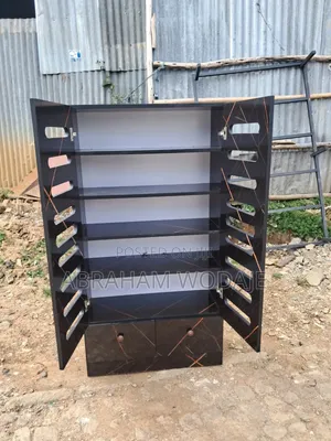 Black Shoe Rack
