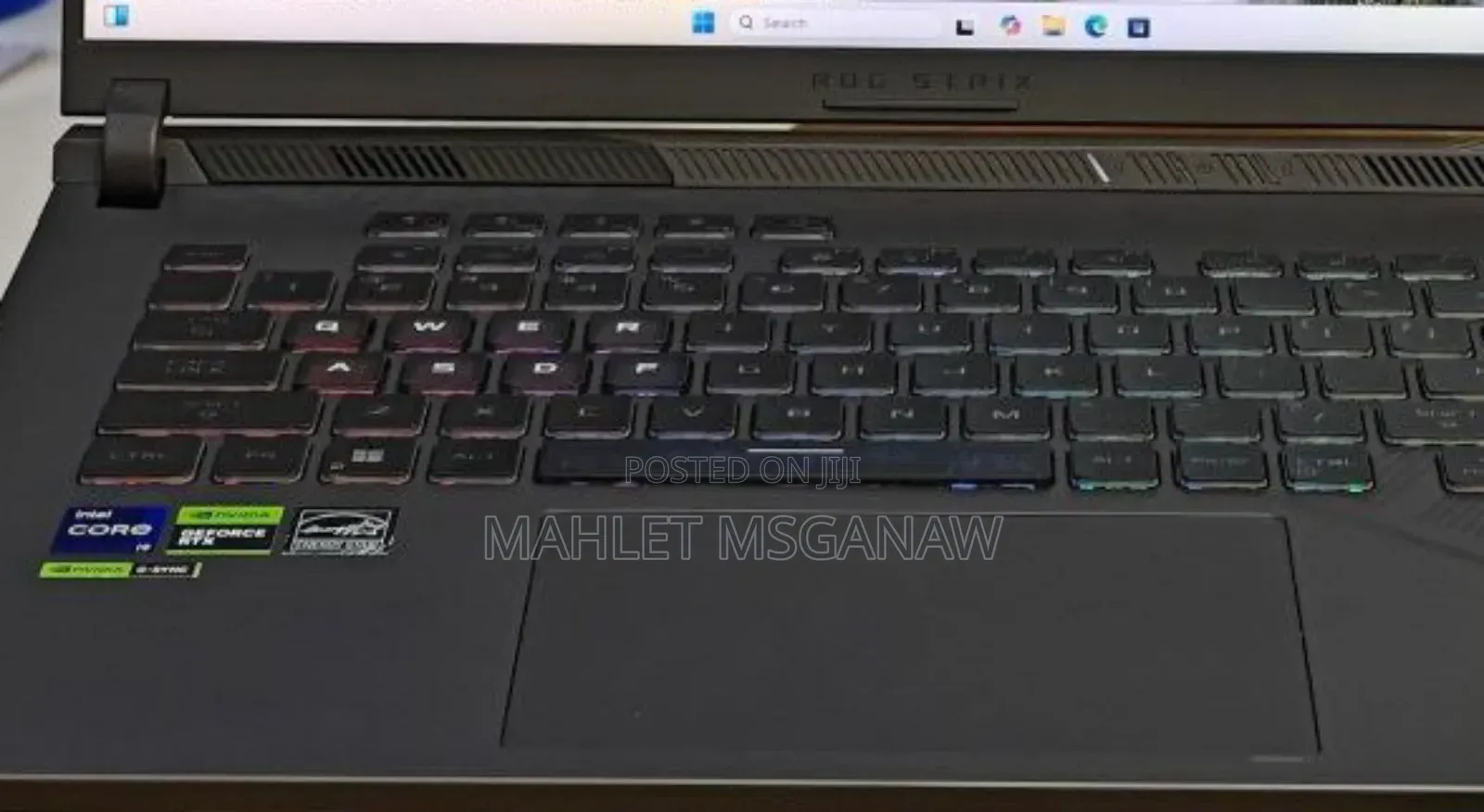 New Laptop Asus ROG Strix G15 16GB Intel Core I9 SSD 1T