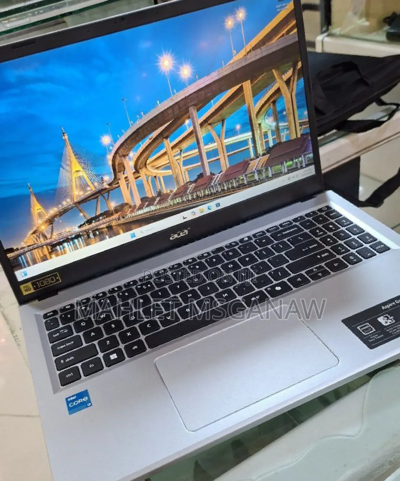 New Laptop Acer Aspire 5 8GB Intel Core I3 SSD 128GB