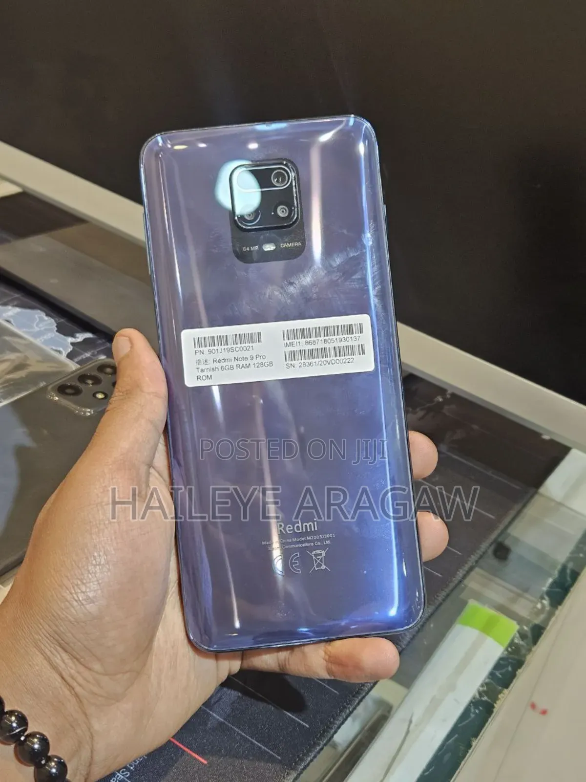 New Xiaomi Redmi Note 9 Pro 128 GB Red