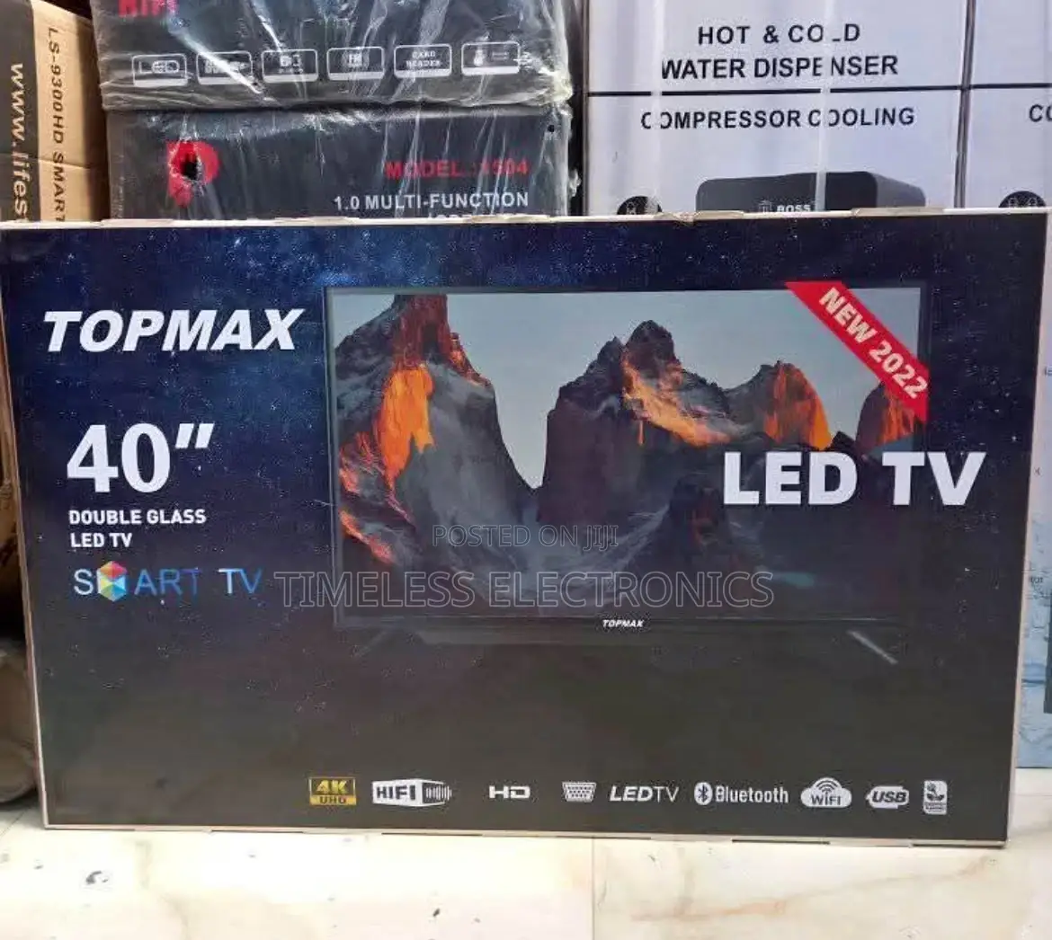 Topmax 43” Smart Led Tv – Big Screen, Smart Features!