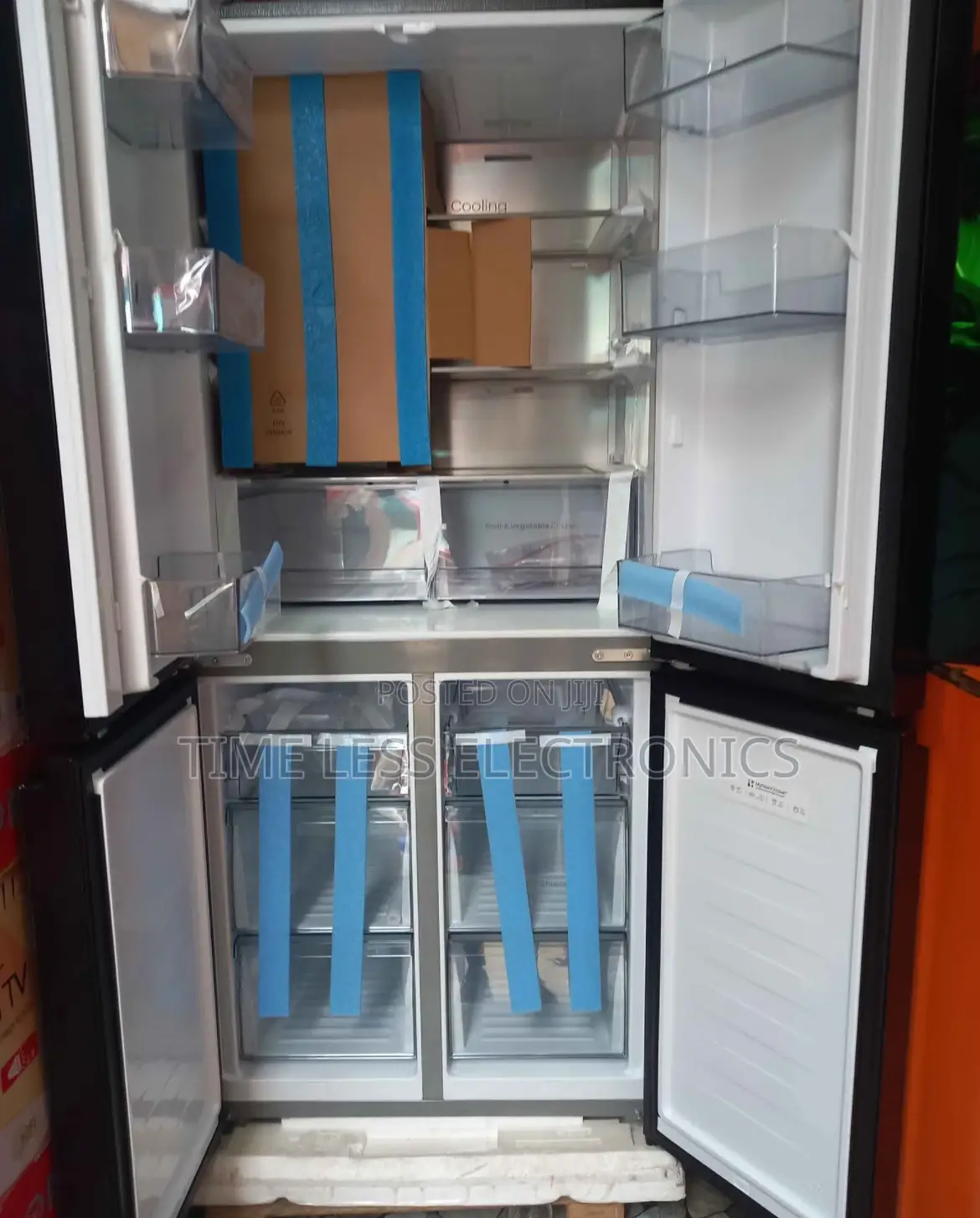  Hisense 4-Door Refrigerator – Spacious, Smart and Sleek!