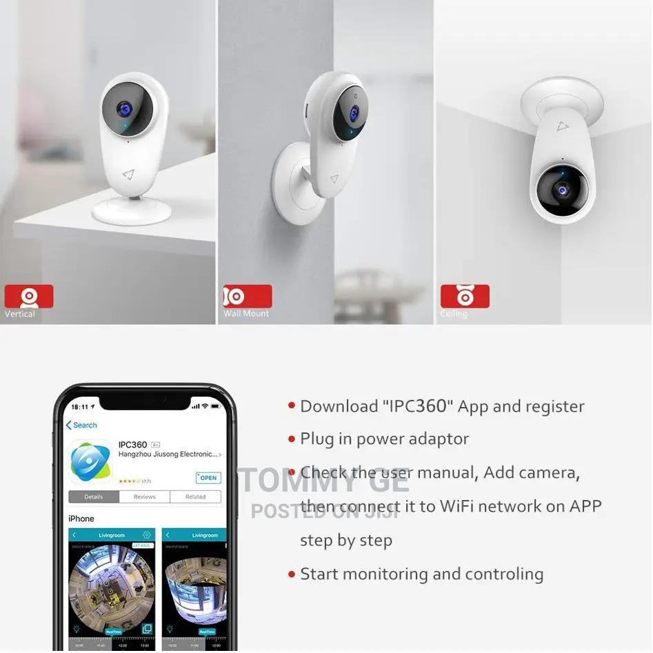 ደህንነትወን አስተማማኝ ያድርጉ$$7500 ብር ጀምሮ Security Camera