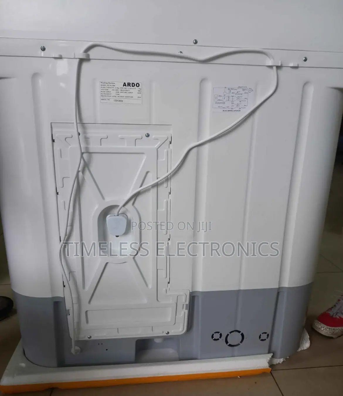 Ardo 12kg Washing Machine – Big Capacity, Great Value!