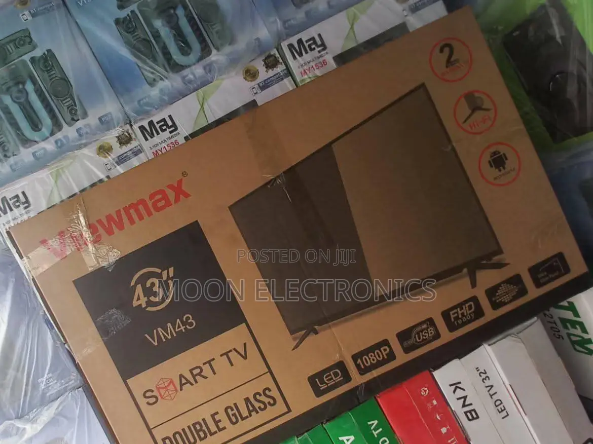  Viewmax 43′′ Smart Android Tv – Big Screen, Smart Features!