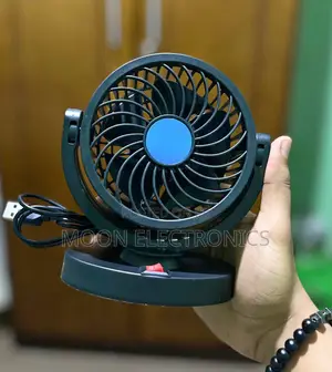 Photo -  Usb Mini Fan – Compact, Rechargeable Versatile!