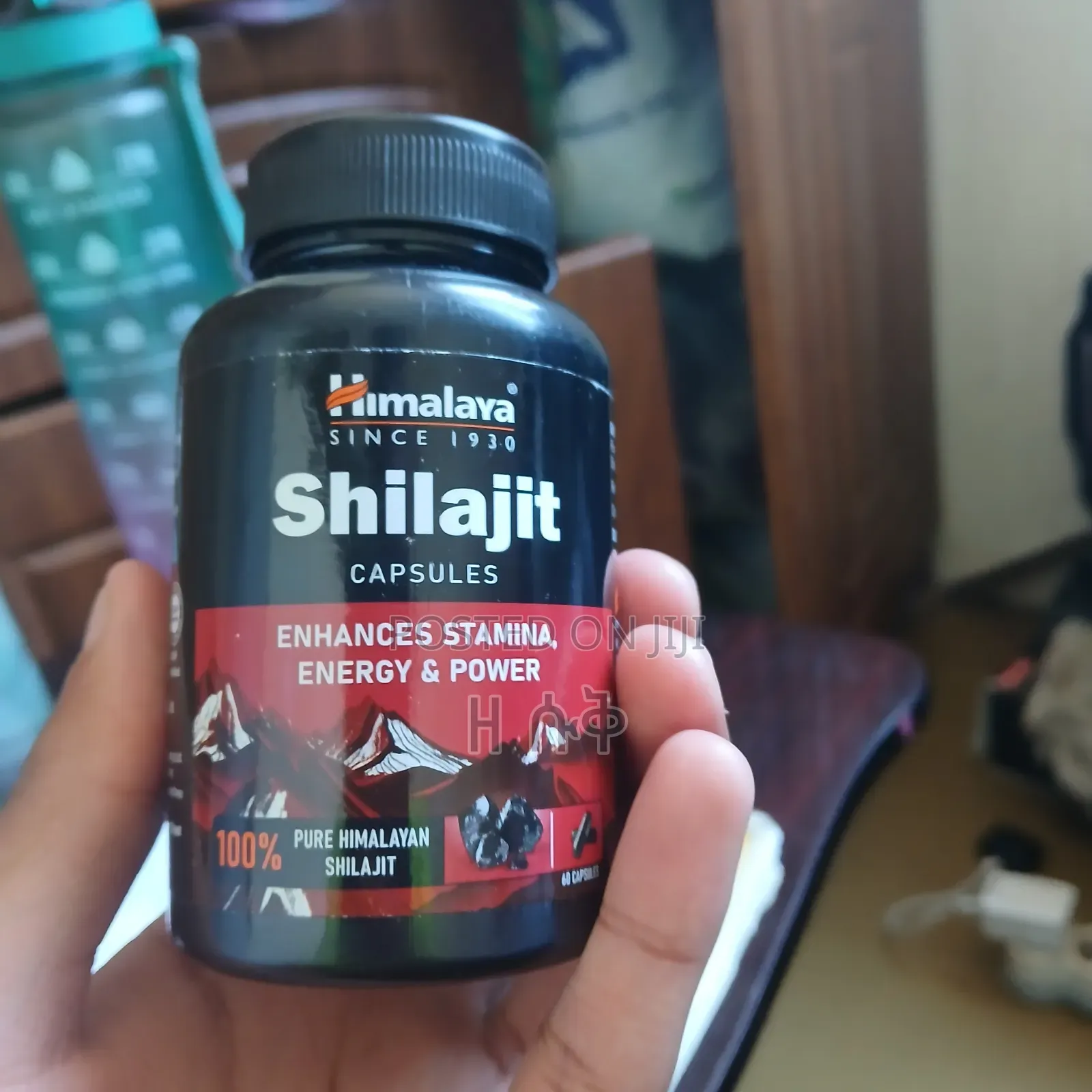 100% Pure Shilajit(60 Capsules) With Free Delivery