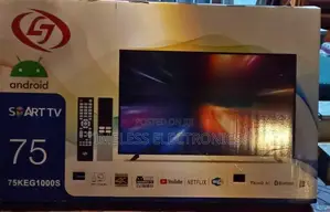 Lg 75” Smart Android Uhd Tv – Big Screen, Smart Features!