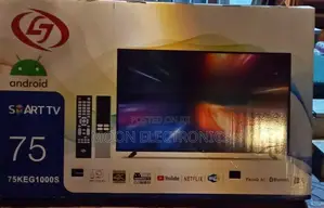 Lg 75” Smart Android Uhd Tv – Big Screen, Smart Features!