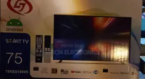  Lg 75” Smart Android Uhd Tv – Big Screen, Smart Features!