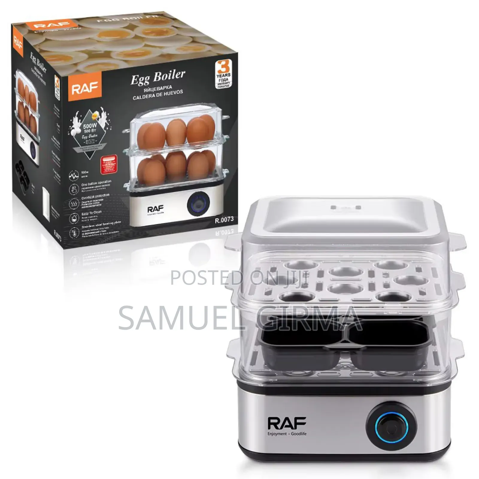 Raf Enjoy Hassle-Free Egg Cooking