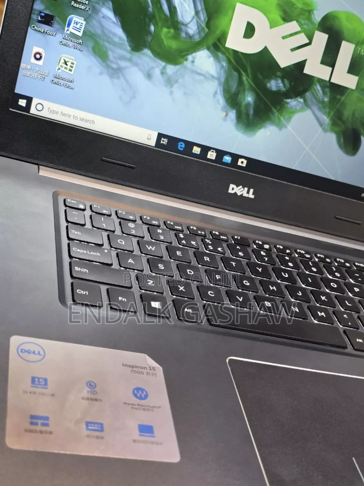 New Laptop Dell Inspiron 15 8GB Intel Core I7 SSD 1T