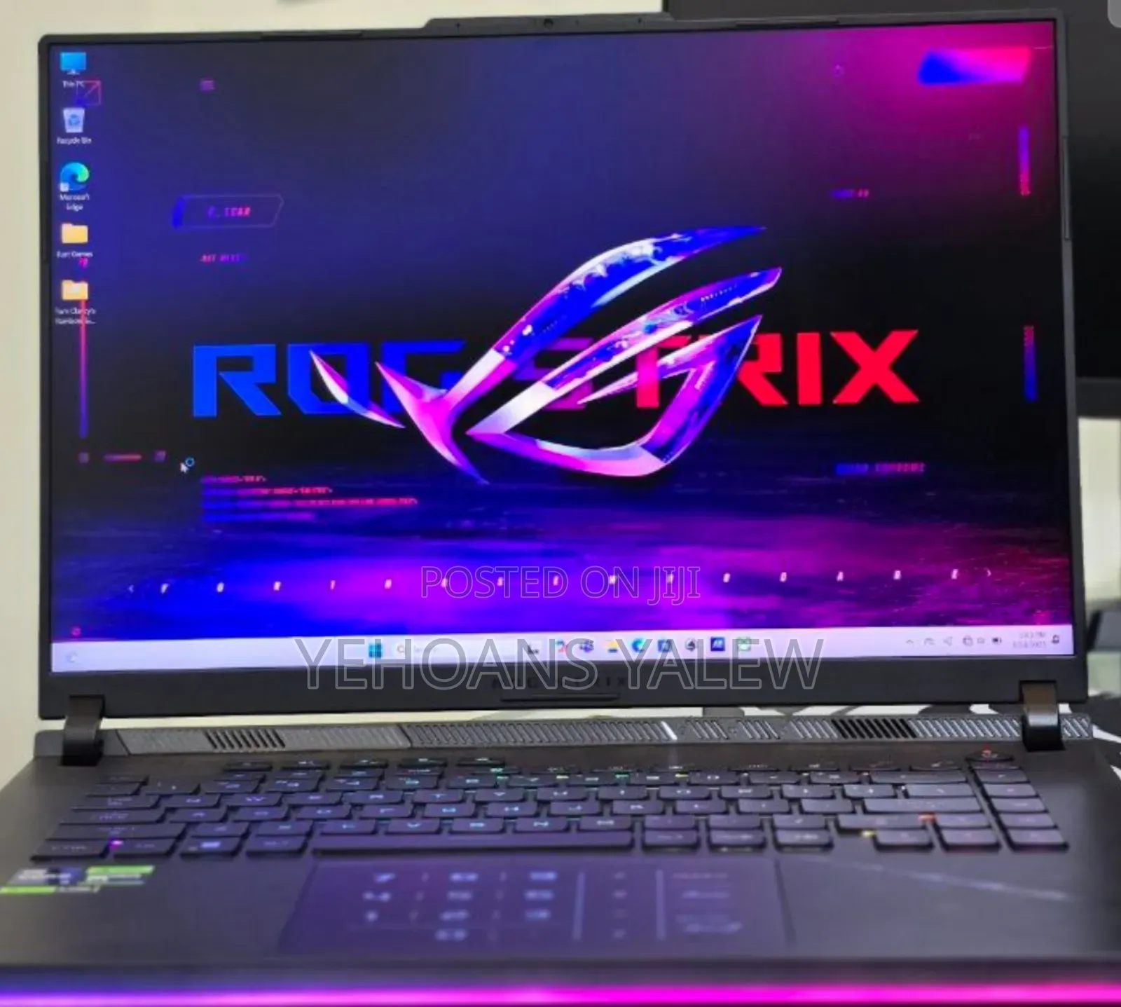 New Laptop Asus ROG Strix G16 G614 32GB Intel Core I9 SSD 1T