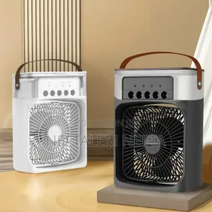Photo - 3in1 Air Cooler Fan With Led Night Light Humidifier