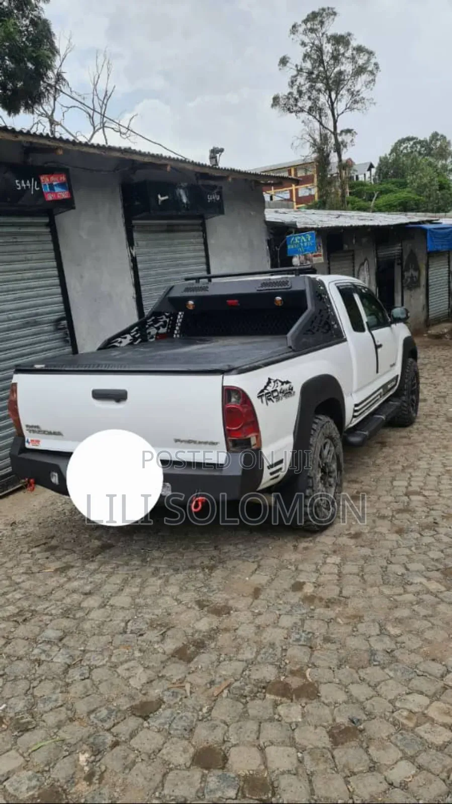 Toyota Tacoma 2014 White