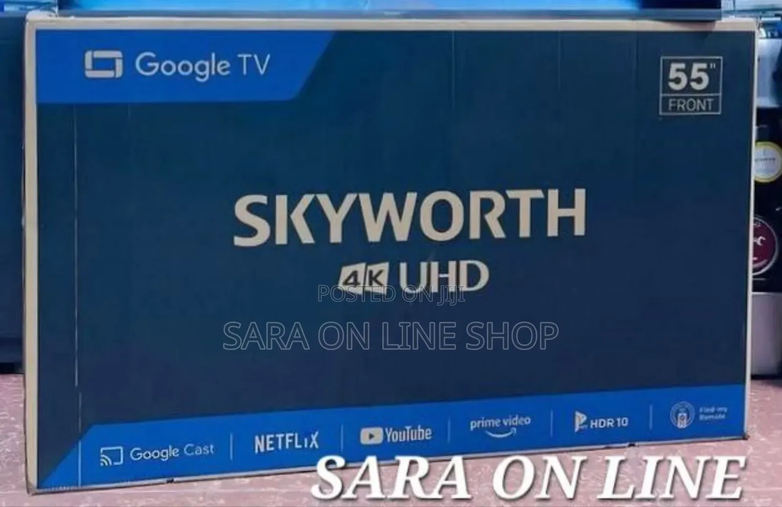 ♤♤Sky Worth 55" Uhd Smart Tv ●10year Warranty <<Free Delivery >>