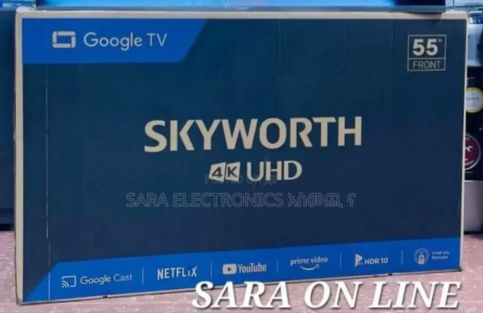 ♤♤Sky Worth 55" Google Smart Tv ●10year Warranty <<Free Delivery >>
