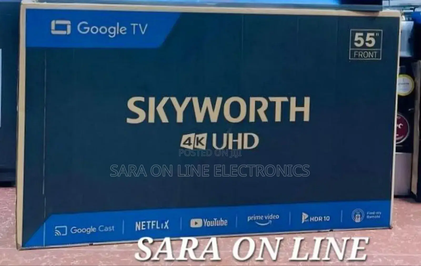 ♤♤Sky Worth 55" Uhd Smart Tv ●10year Warranty <<Free Delivery >>