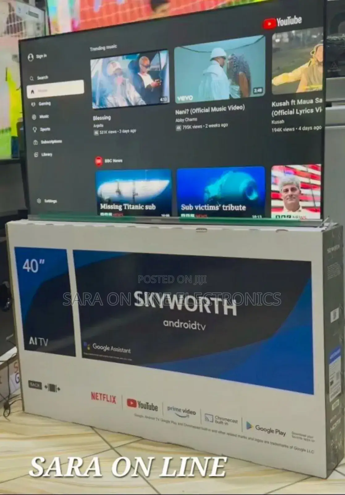 >>Sky Worth 40" Smart Tv * * 10year Warranty **Free Delivery