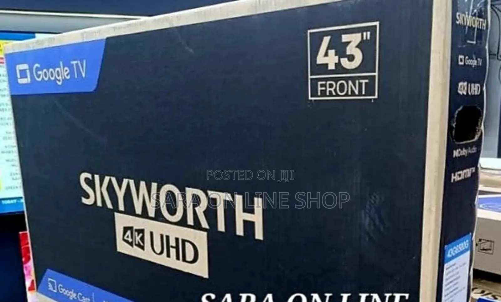 Sky Worth 43" Uhd Tv ◇^ Free Delivery 5year Warranty ■
