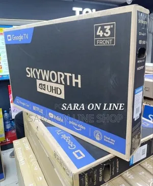 Sky Worth 43" Uhd Tv ◇^ Free Delivery 5year Warranty ■