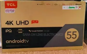 ■■Tcl 55" Uhd Smart Tv ♧♧5year Warranty ■ Free Delivery