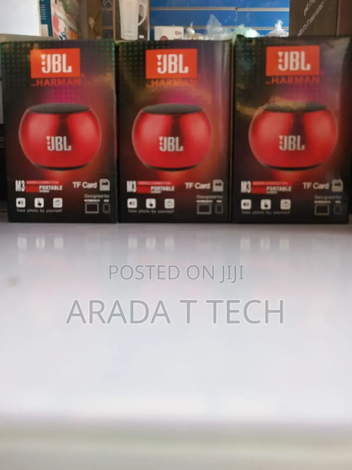 JBL M3 Mini Portable Bluetooth Speaker.