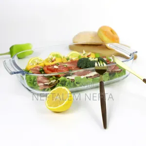Oval Tempered Glass Casserole