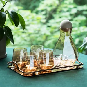 Nordic Geometric Crystal Glasswares