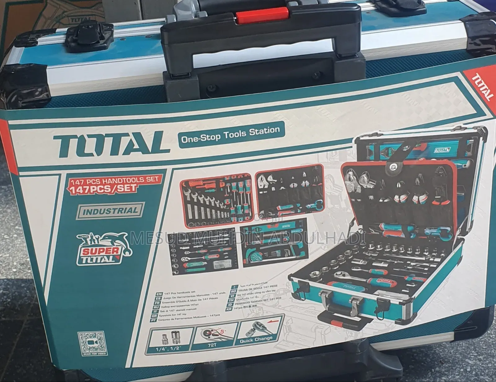 Total 147pcs Hand Tools Set