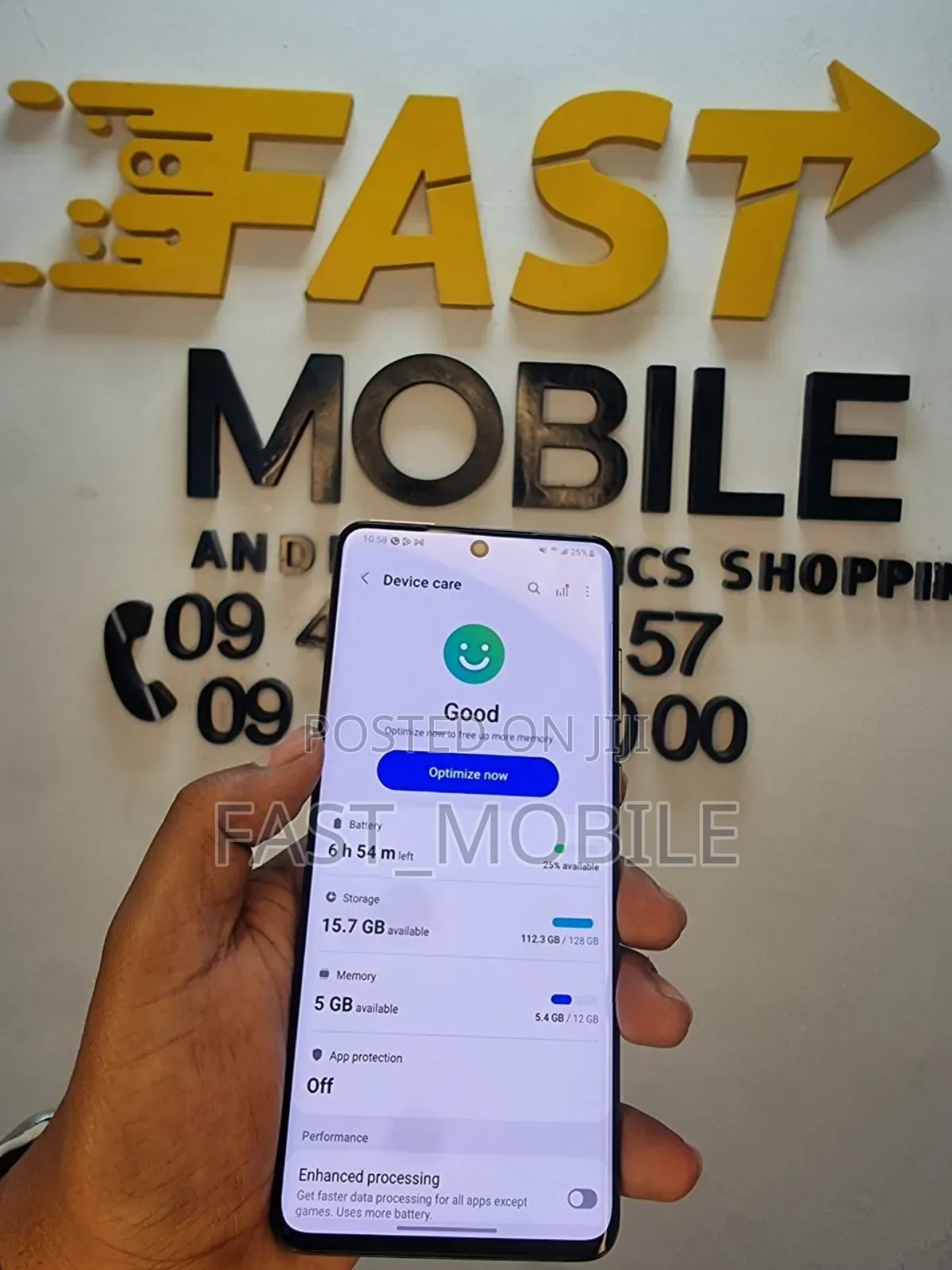 New Samsung Galaxy S20+ 128 GB Black