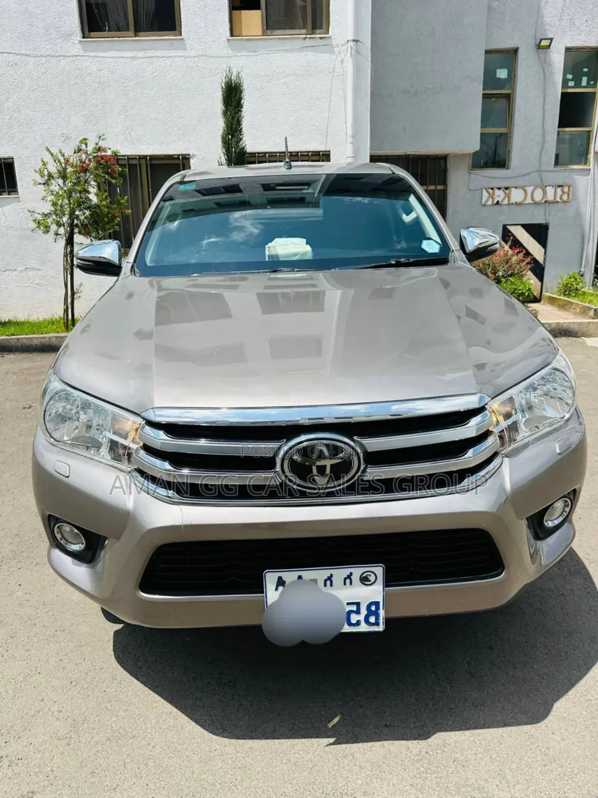 Toyota Hilux 2019 Gray