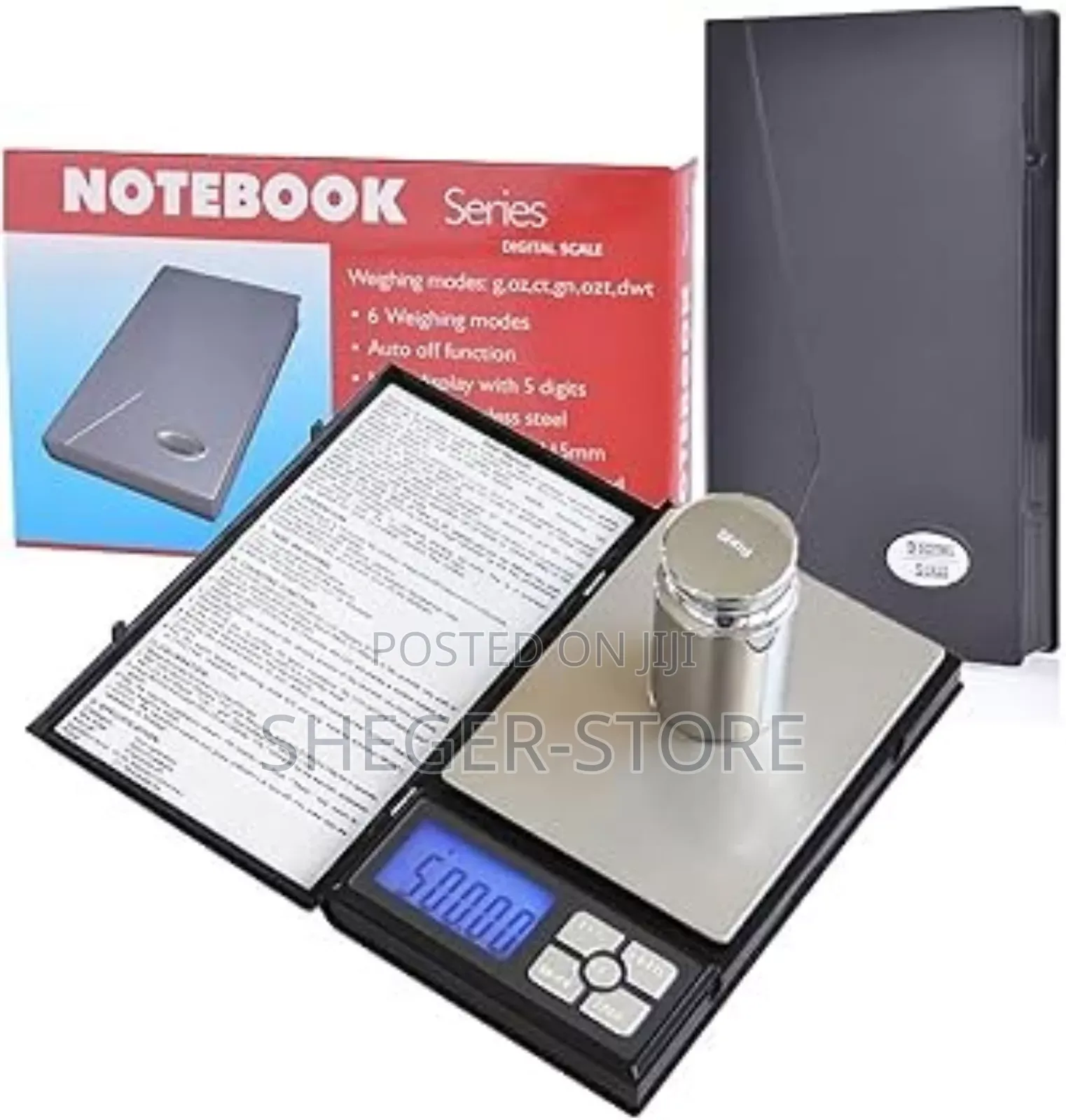 The Notebook Digital Scale ( Designed to Meet Your Needs )
