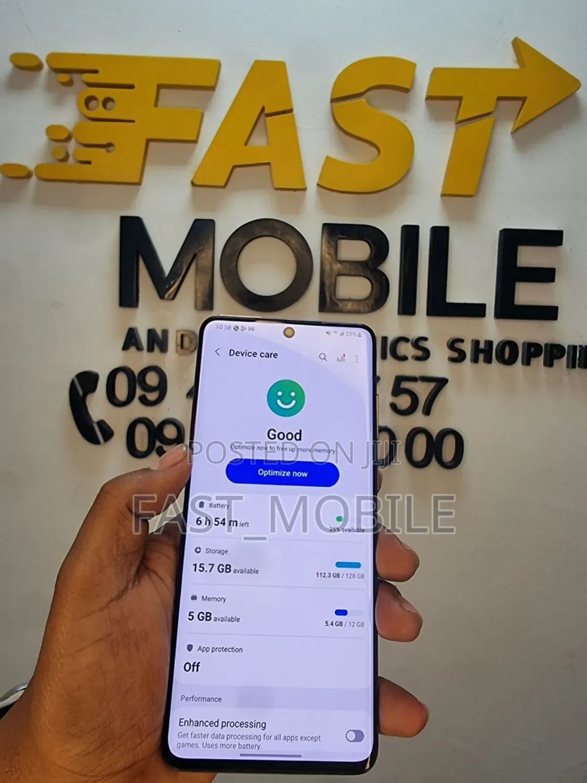 New Samsung Galaxy S20+ 128 GB Black