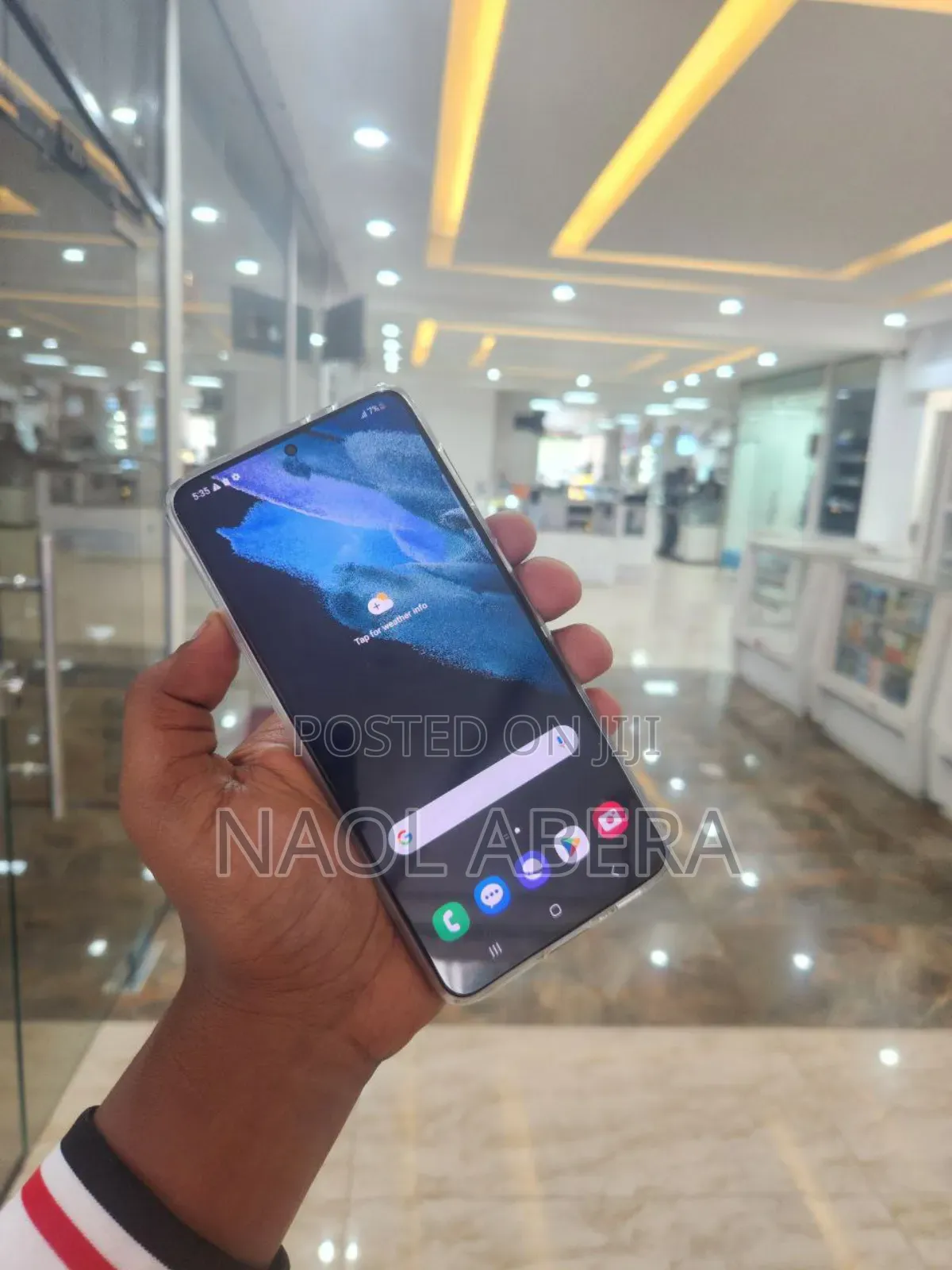 New Samsung Galaxy S21+ 5G 128 GB Black