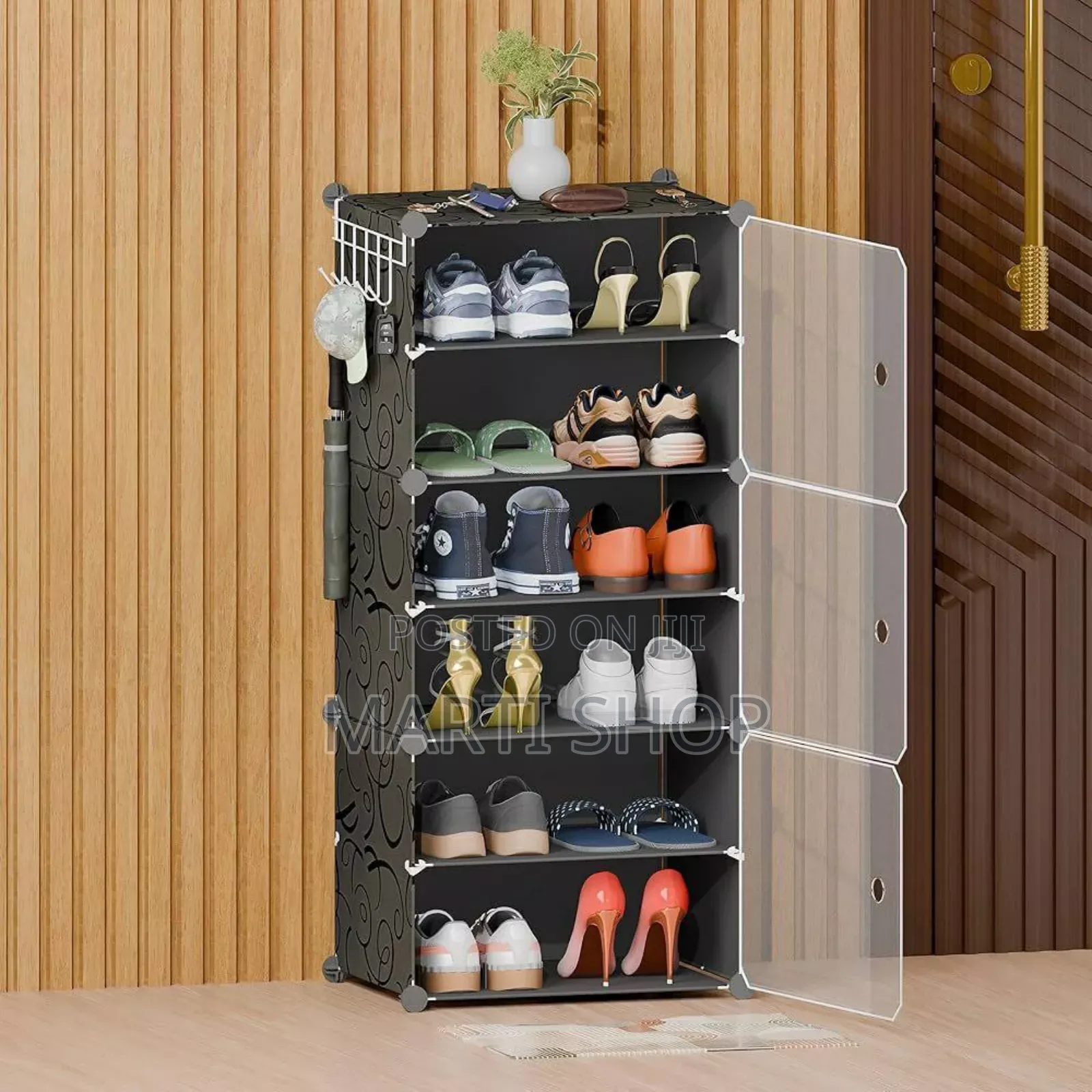 Plastic Cube Shoe Rack