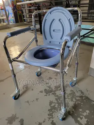Photo - Elongated Folding Bedside Commodes, 3-in-1岶፰toilet Chair፦餐shower Chair